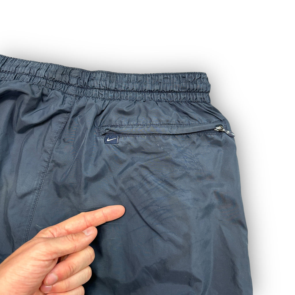 00s Navy Nike Track Pants (M)