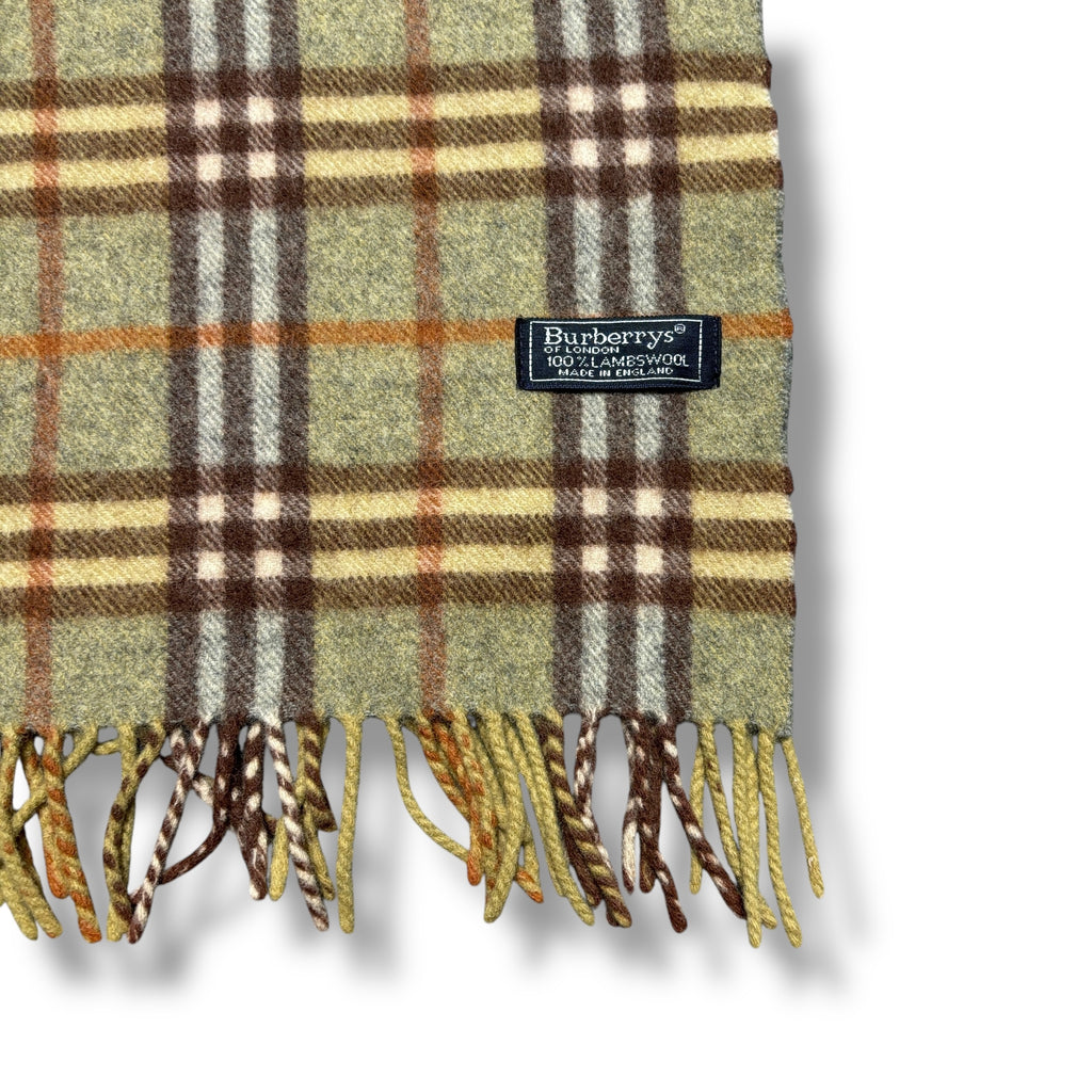 Vintage Burberry Nova Check Scarf