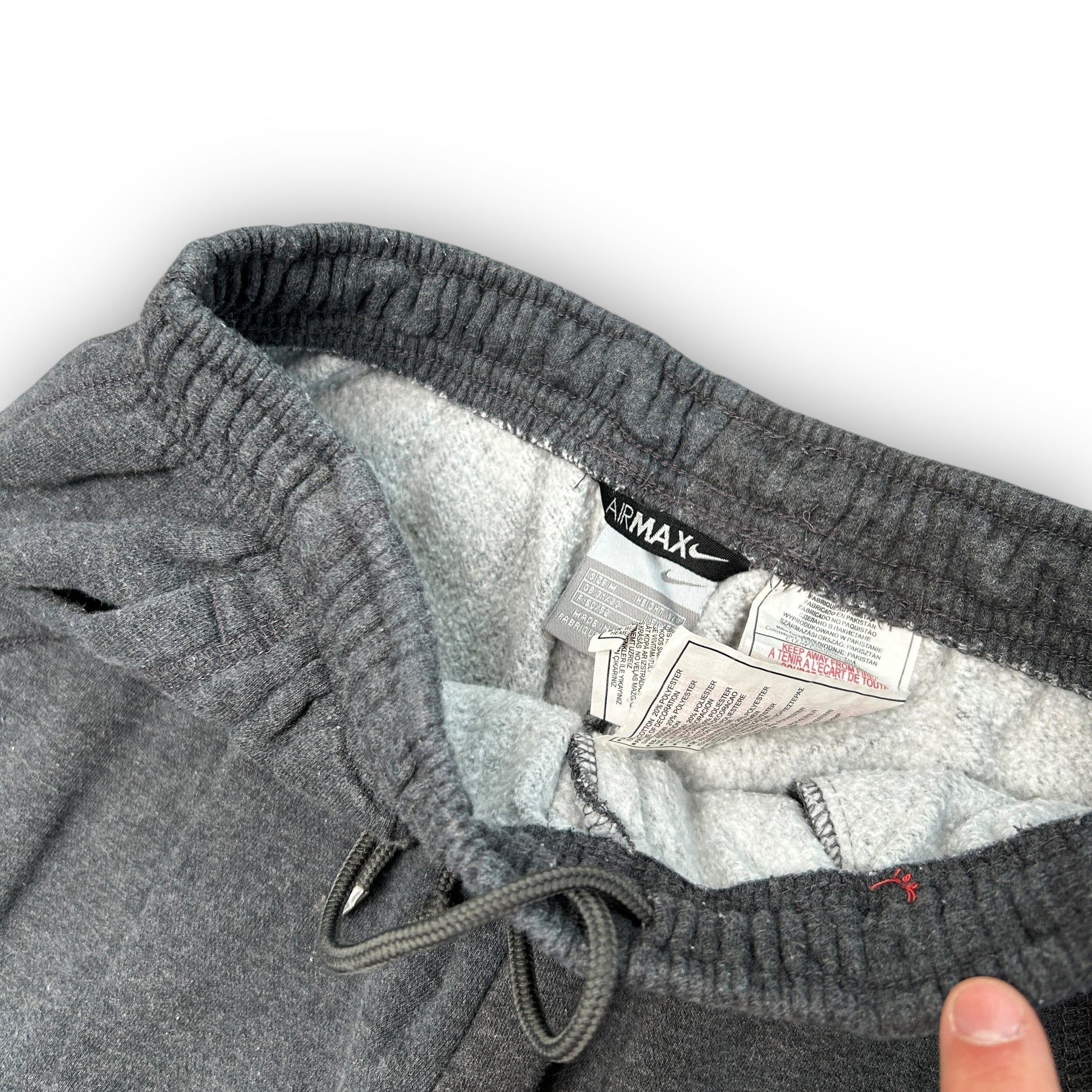 00s Grey Nike Air Max Joggers (M)