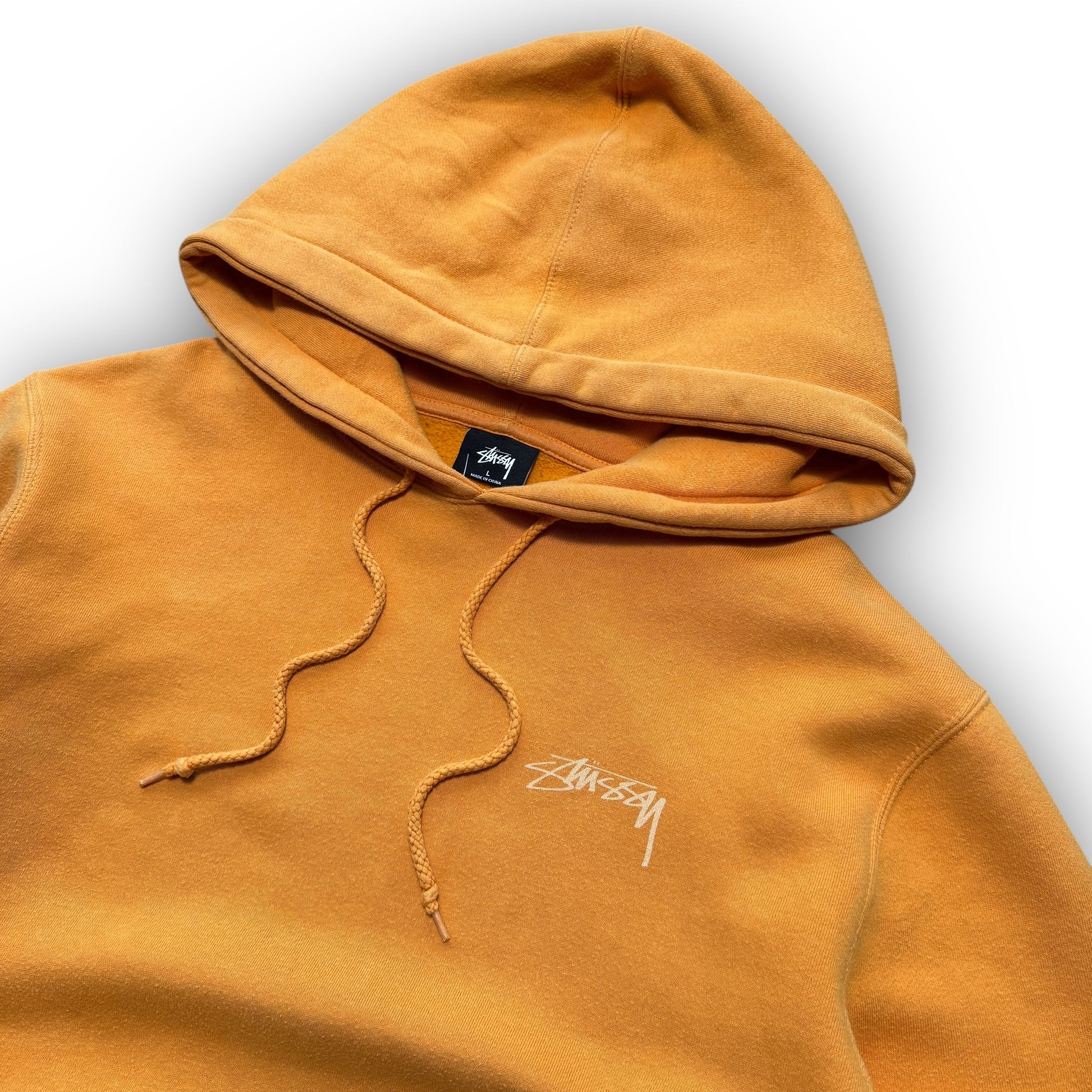 Orange Stussy Hoodie (L)