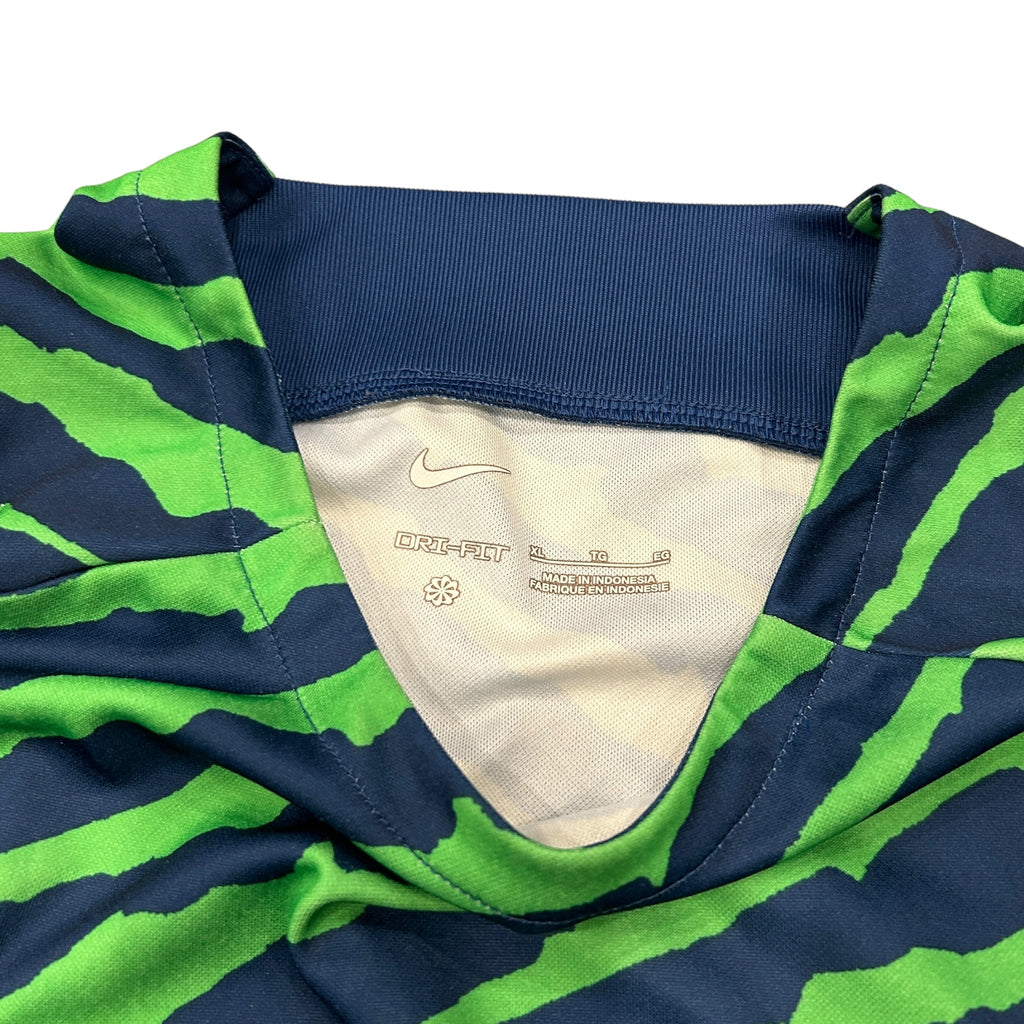 Brazil 2022 Pre-Match Football Shirt (XL)