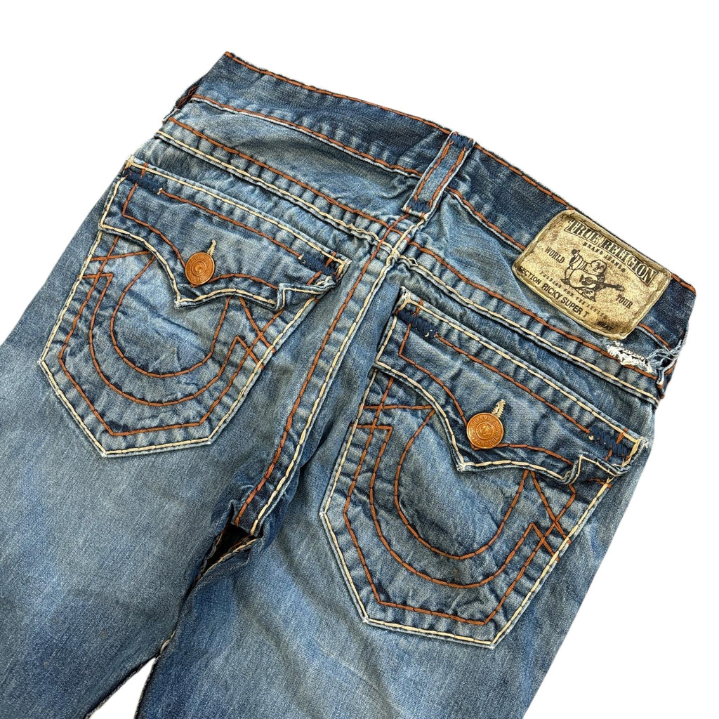 True Religion Contrast Stitch Jeans (32")