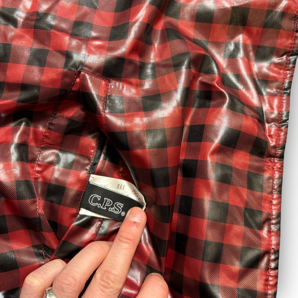 Reversible Plaid CPS Puffer Coat (M)