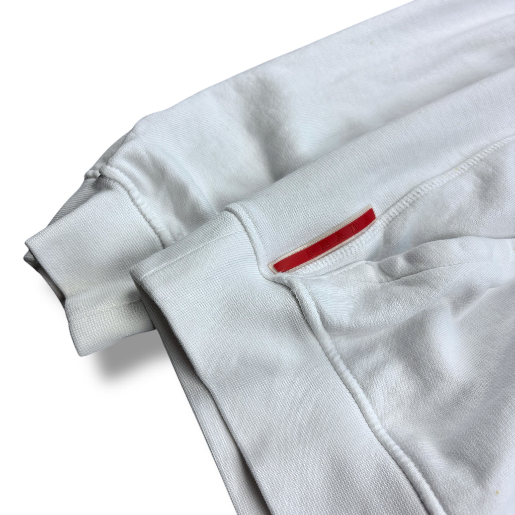White Prada Sport Hoodie (XL)