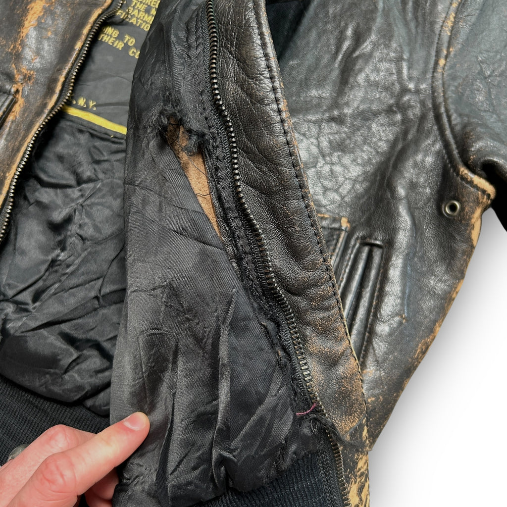 1988 Avirex Leather Jacket (L)