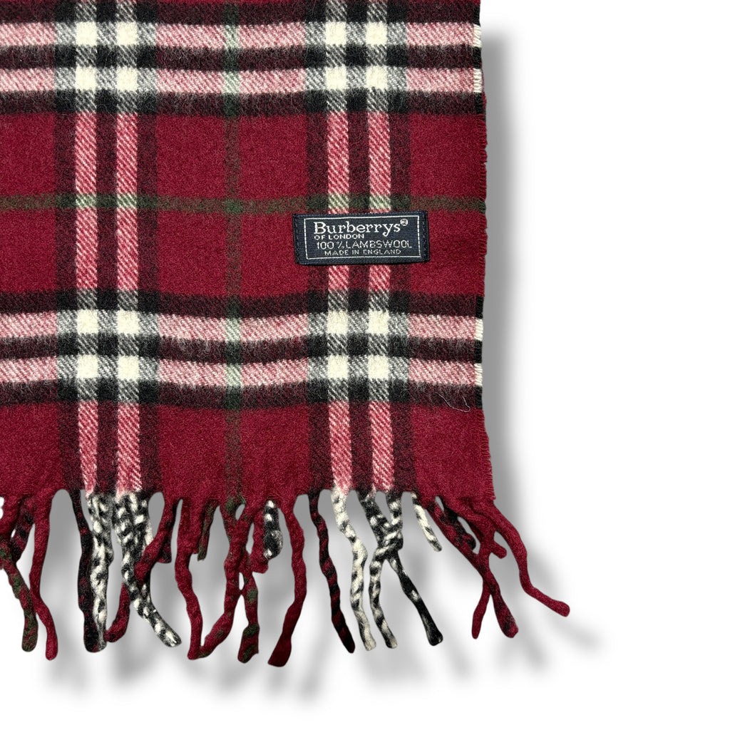 Vintage Burberry Nova Check Scarf