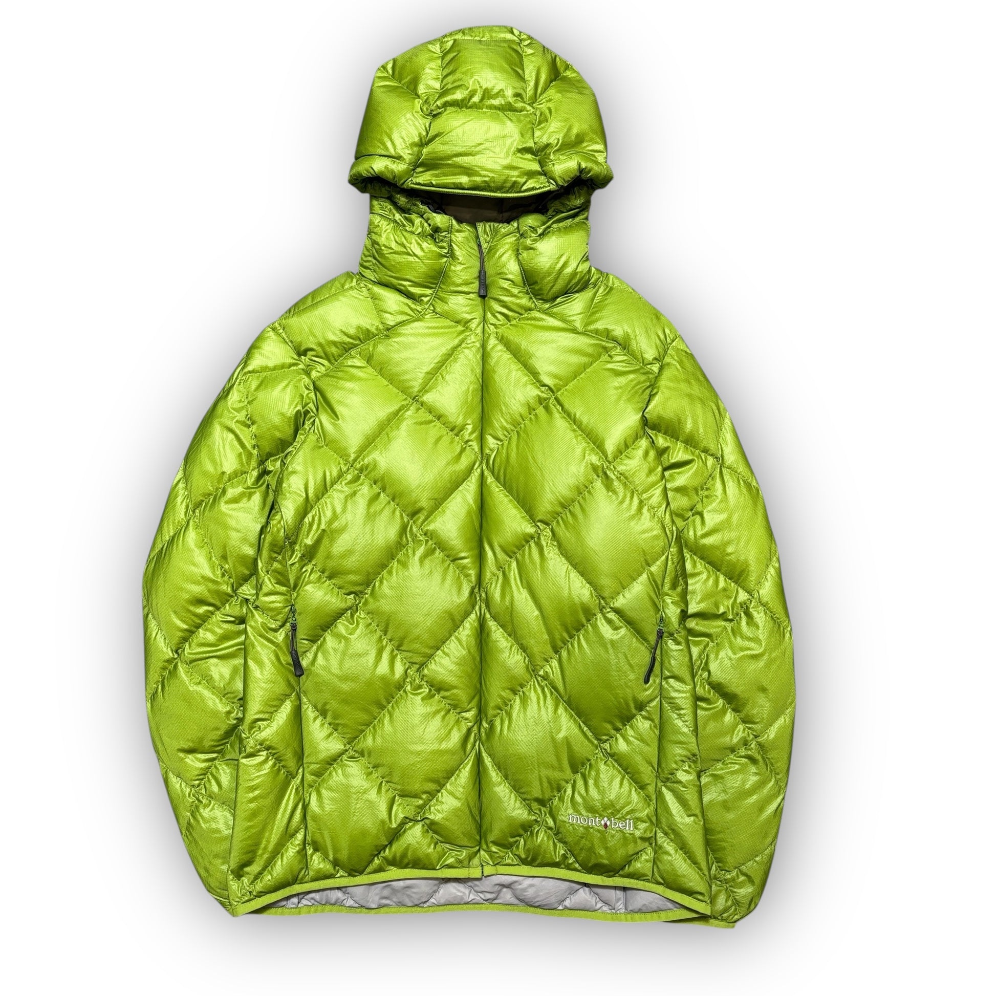 Green Montbell Diamond Stitch Puffer Jacket (RESERVED)