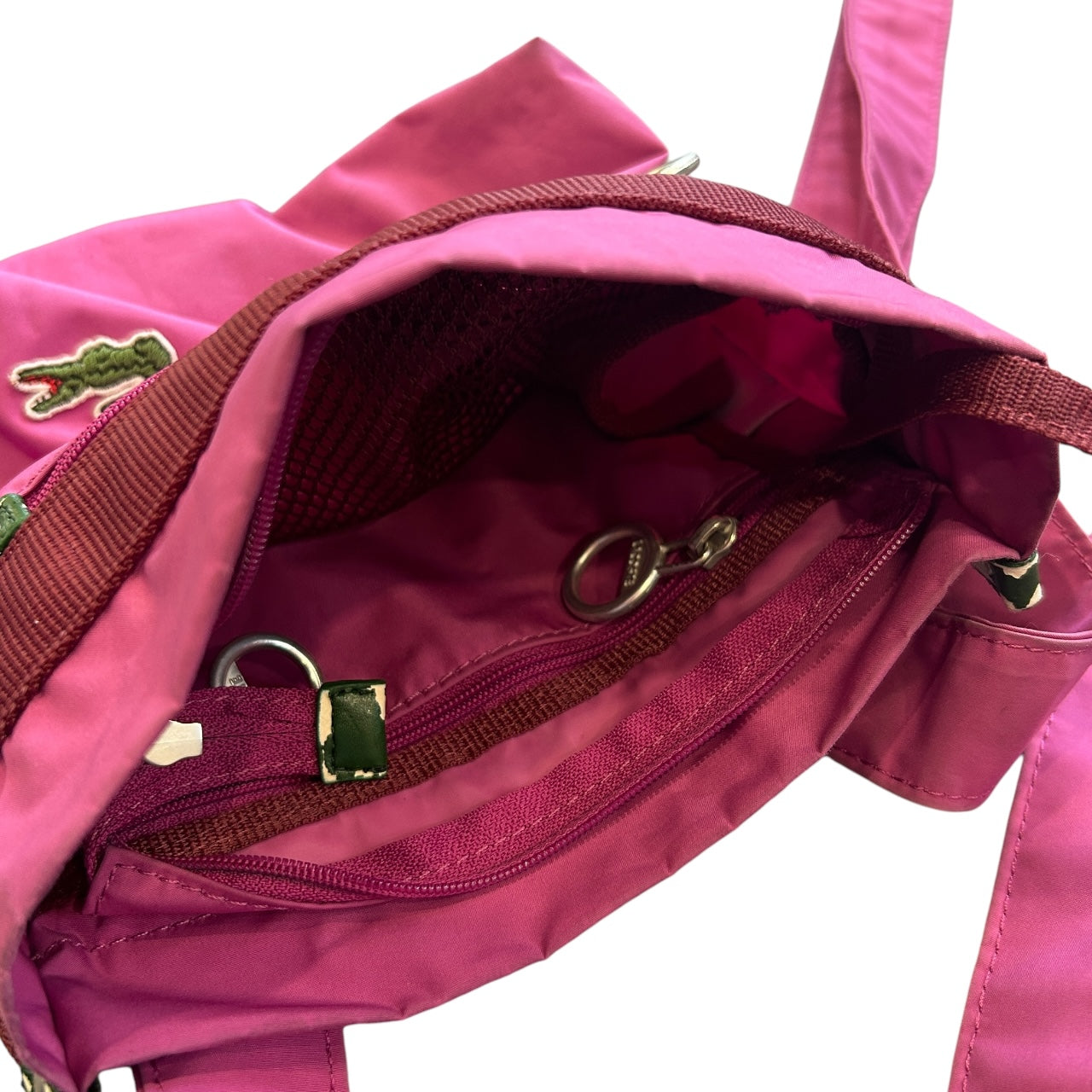 00s Purple Lacoste Sport Bag