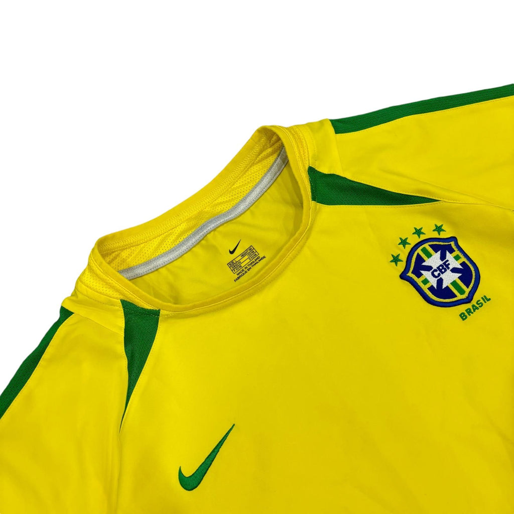 2002 Nike Brazil Home Shirt (L)