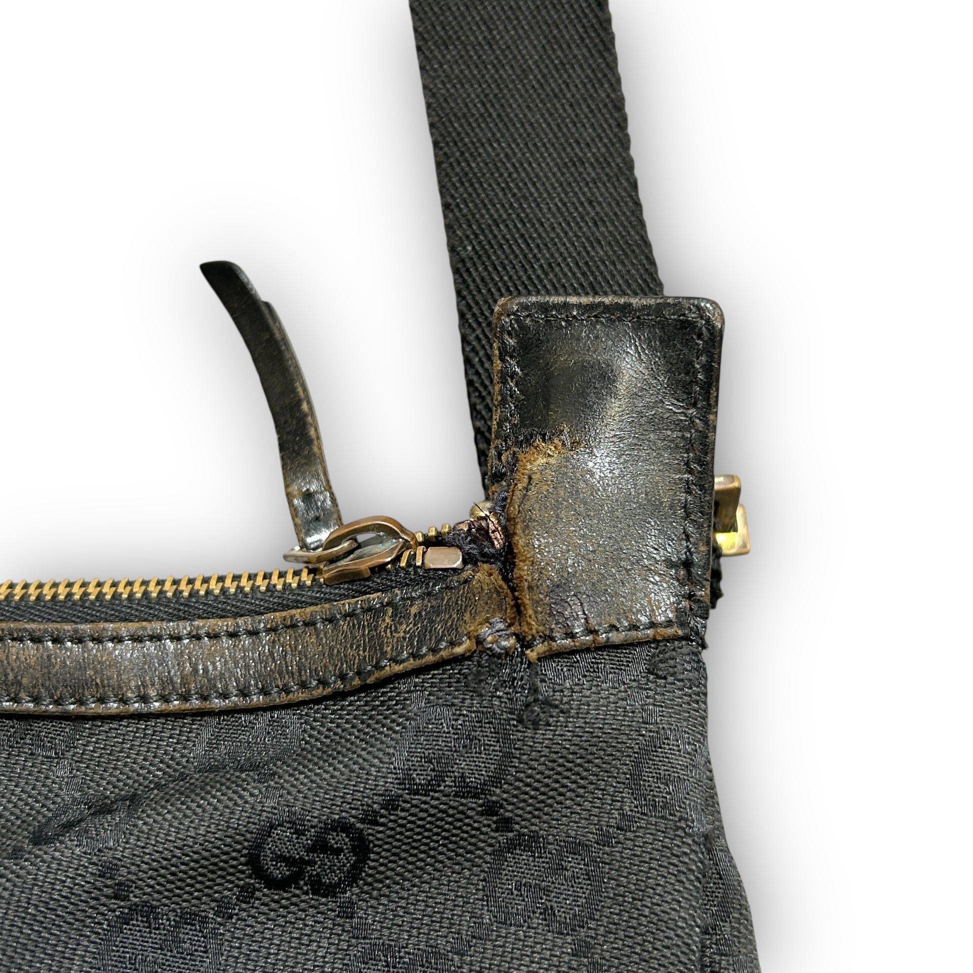 Black Gucci GG Monogram Bag