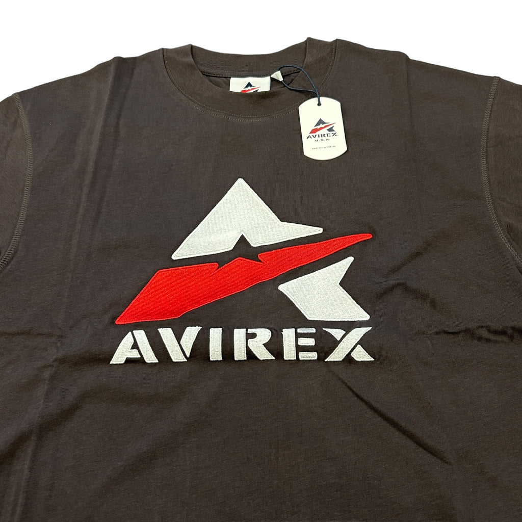 Avirex Brown Canon Tshirt (M)