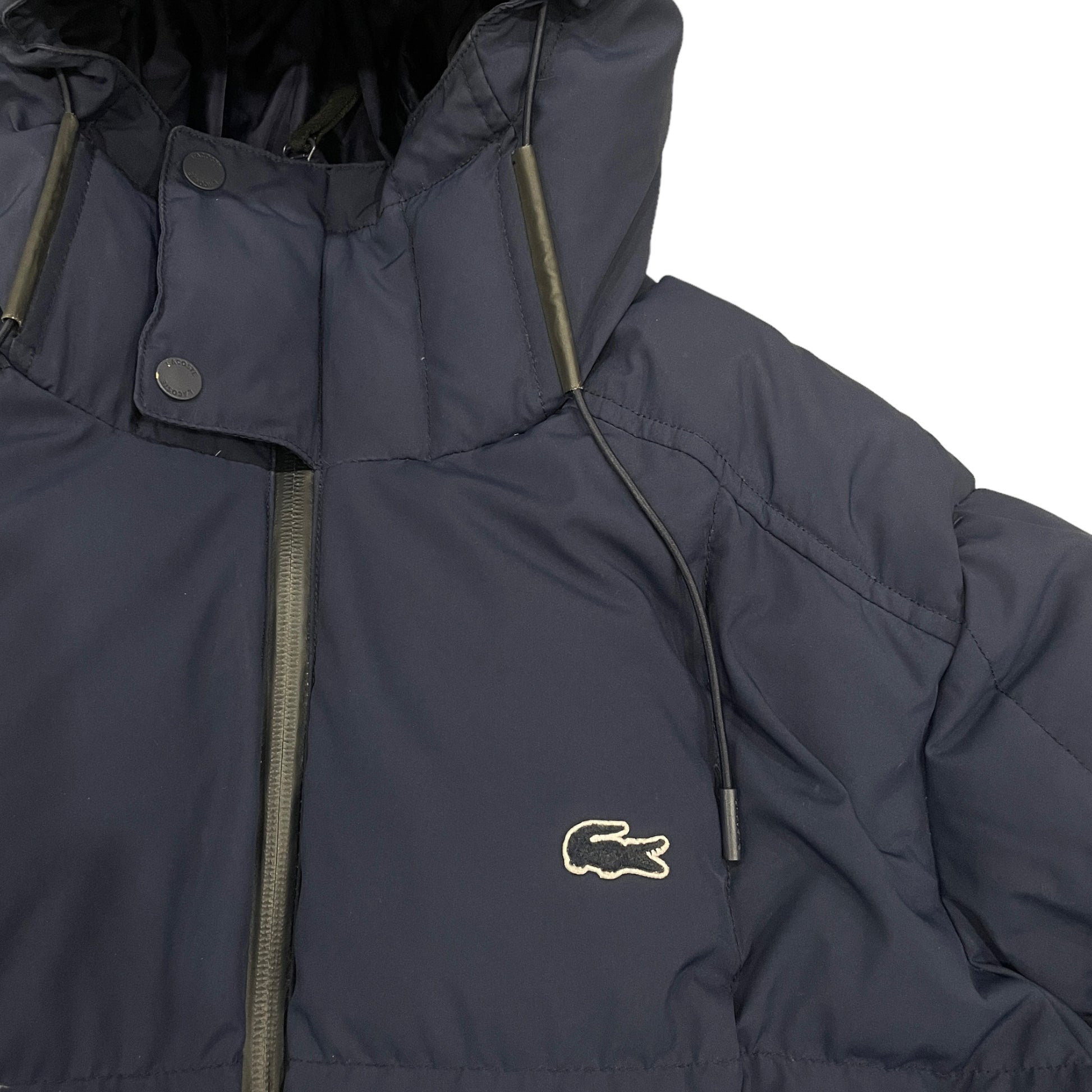 Lacoste Sport Navy Puffer Jacket