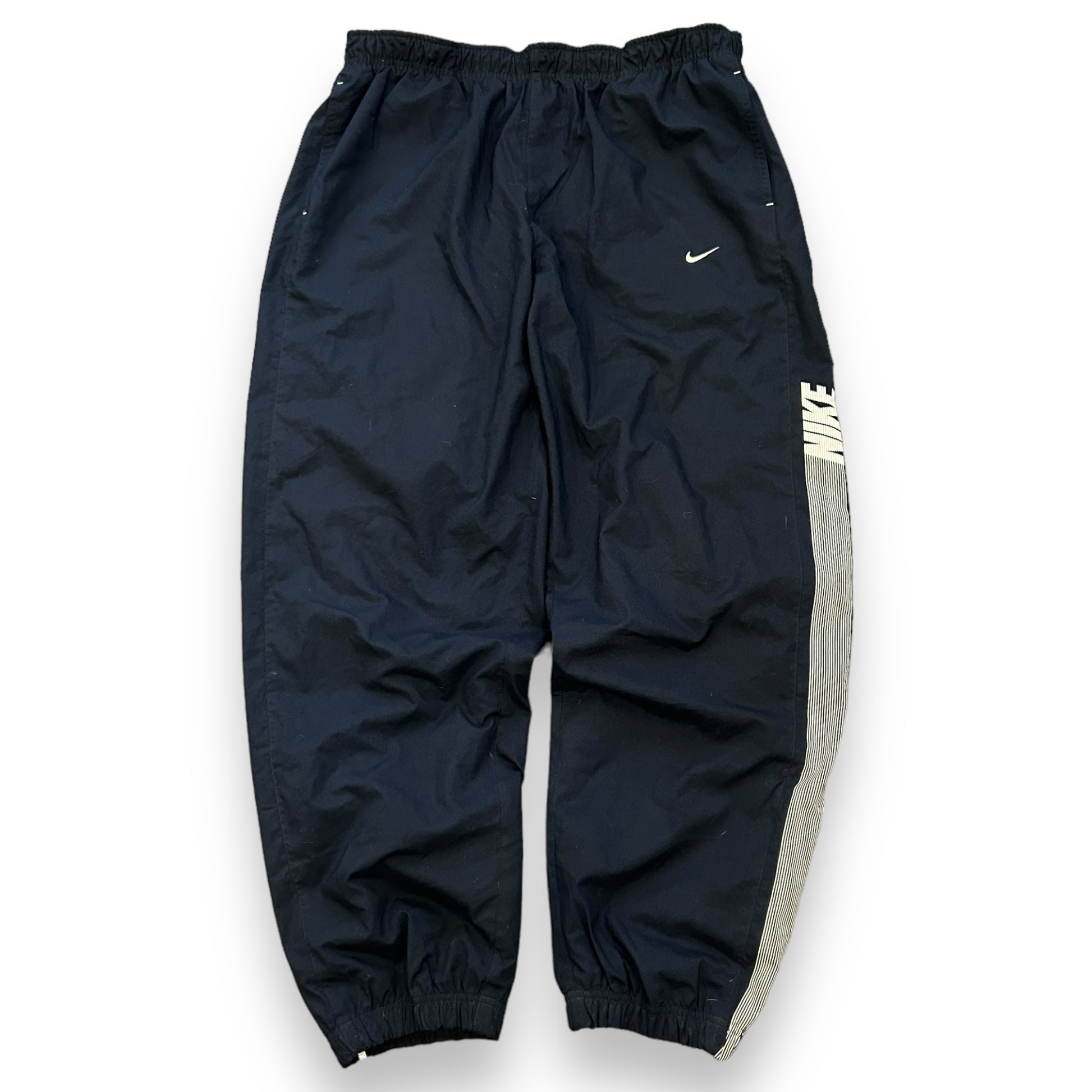 00s Baggy Navy Nike Joggers (XXL)