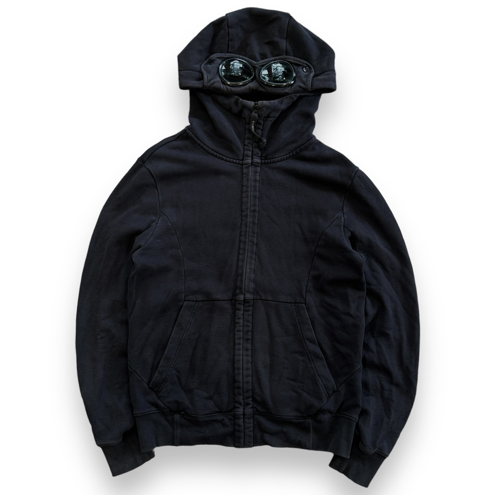 CP Company Black Goggle Hoodie (S)