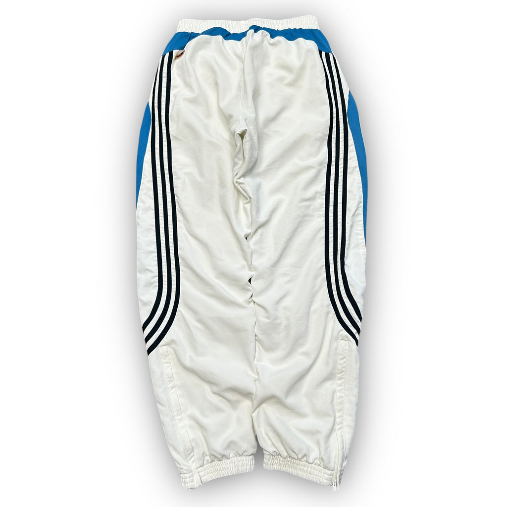 00s White Adidas Track Pants (M)