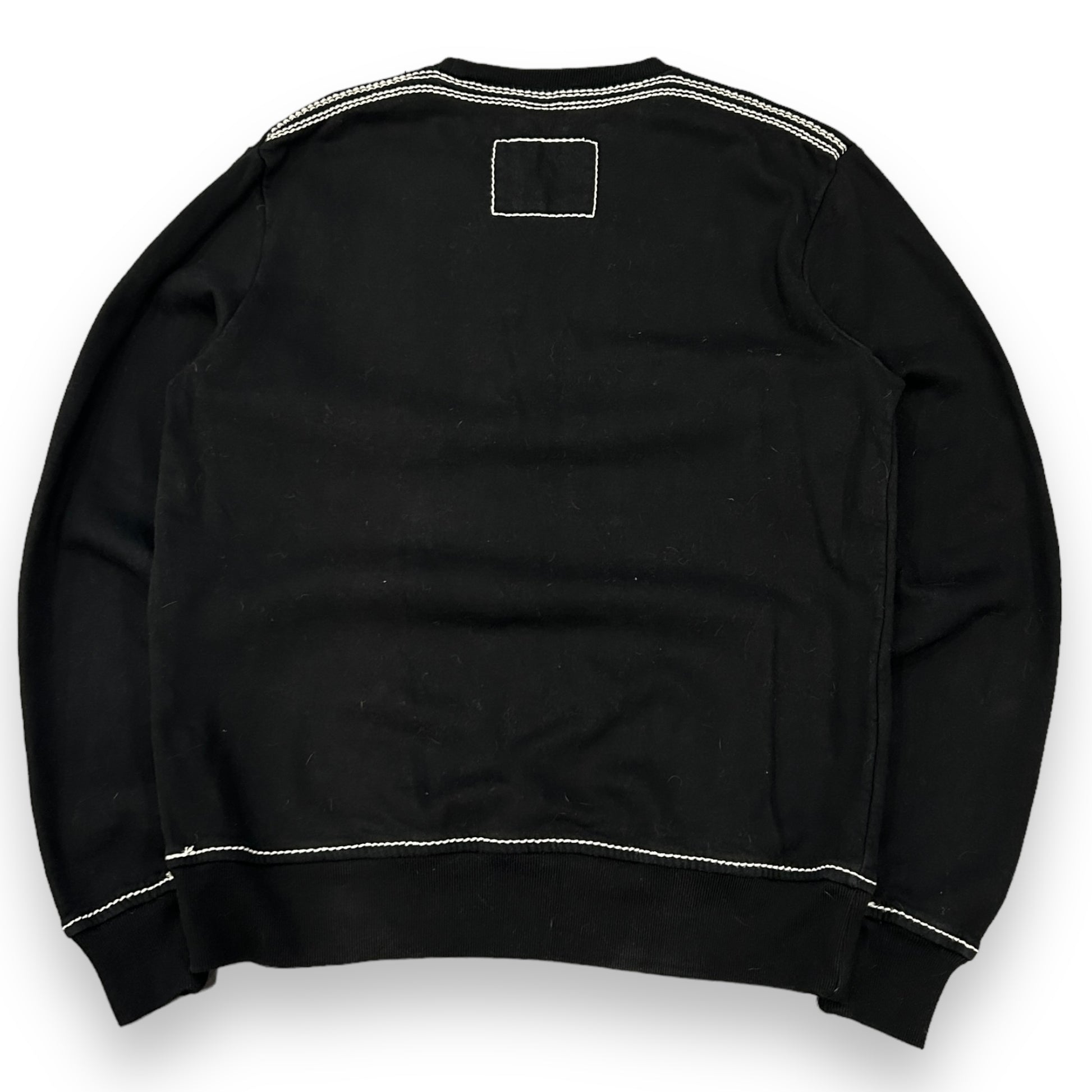 Black True Religion Contrast Stitch Sweatshirt (L)