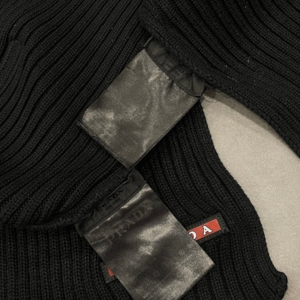 Prada Sport Scarf & Beanie Set