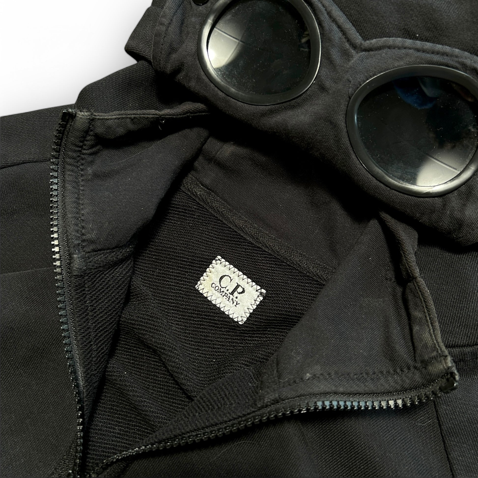 C.P Company Goggle Hoodie (M)