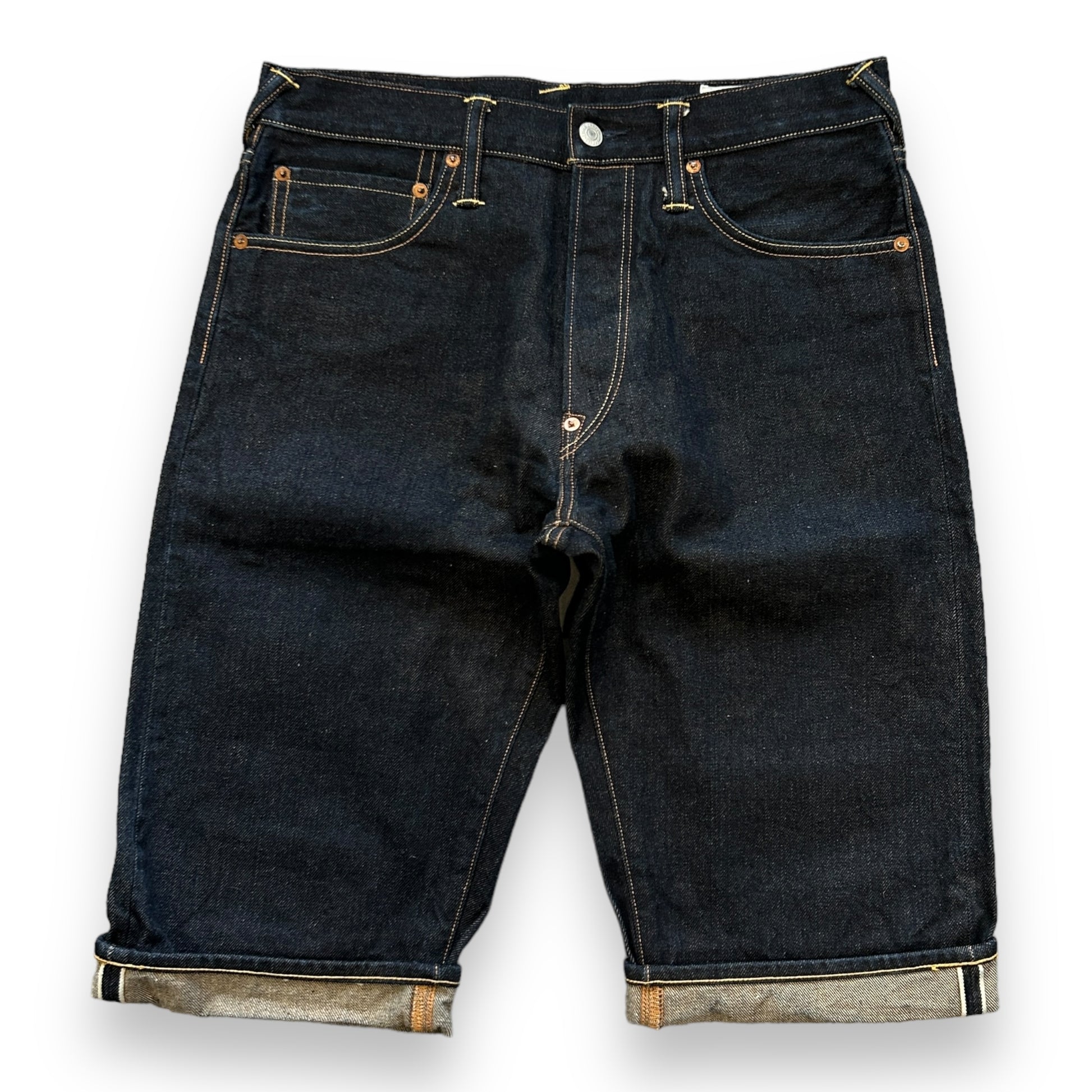 Evisu Diacock Denim Jorts (31")