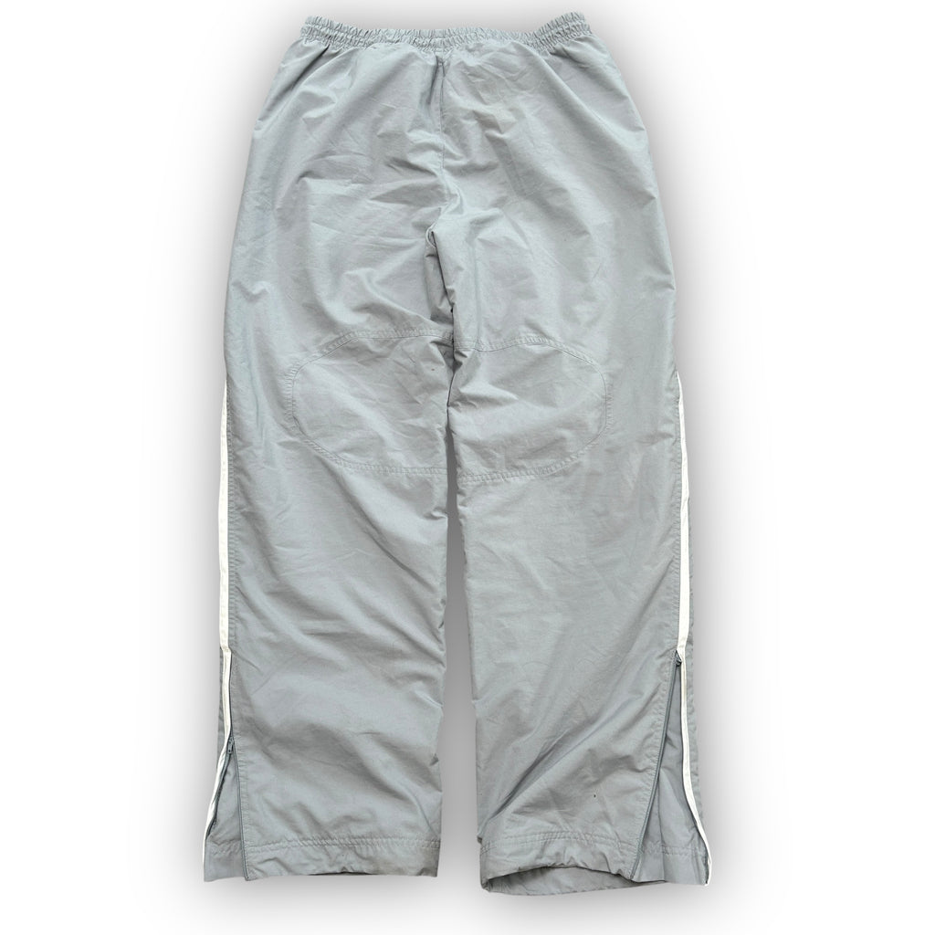 00s Light Grey Nike Track Pants (L)