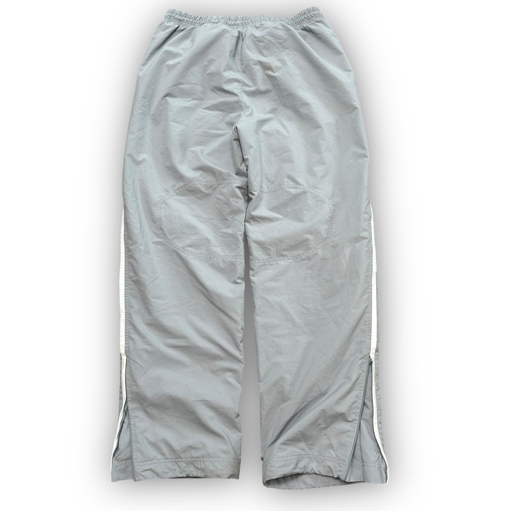 00s Light Grey Nike Track Pants (L)