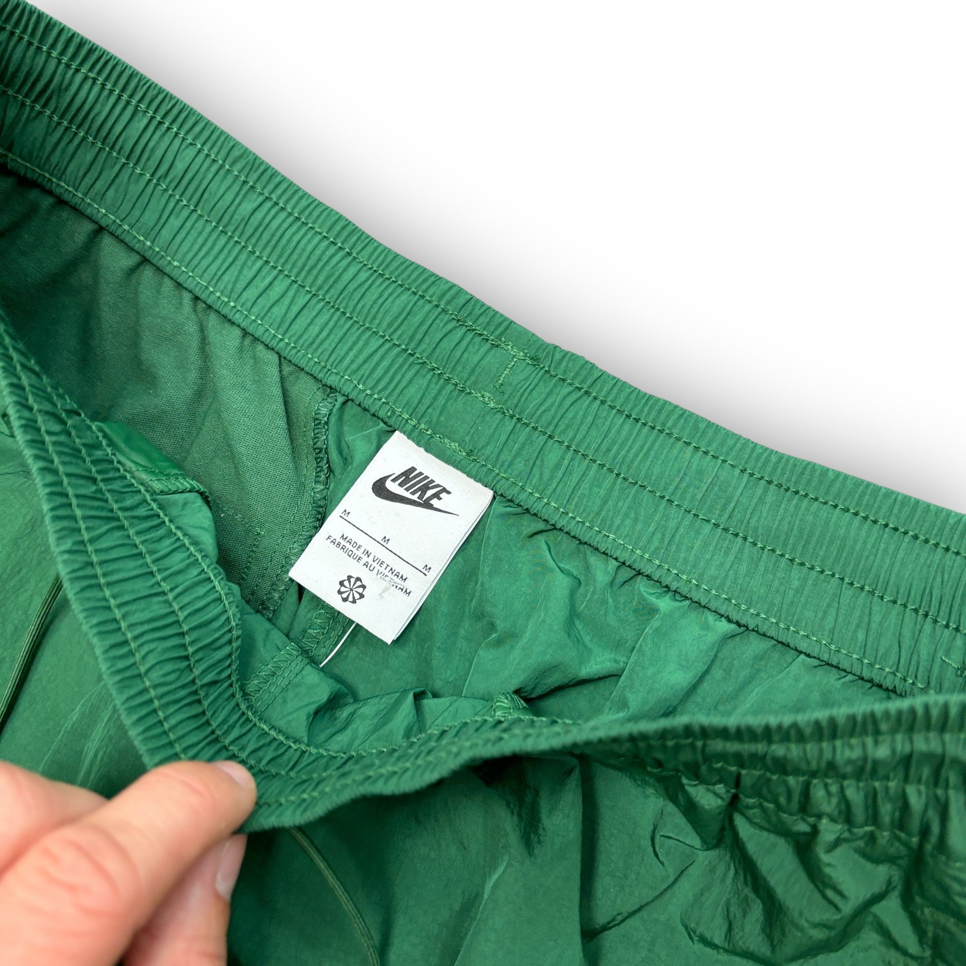Green Nike Track Pants (M)