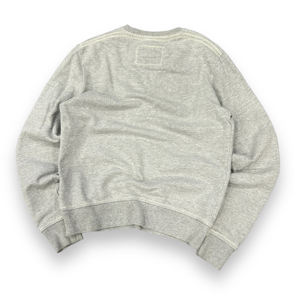 Grey True Religion Contrast Stitch Sweatshirt (M)