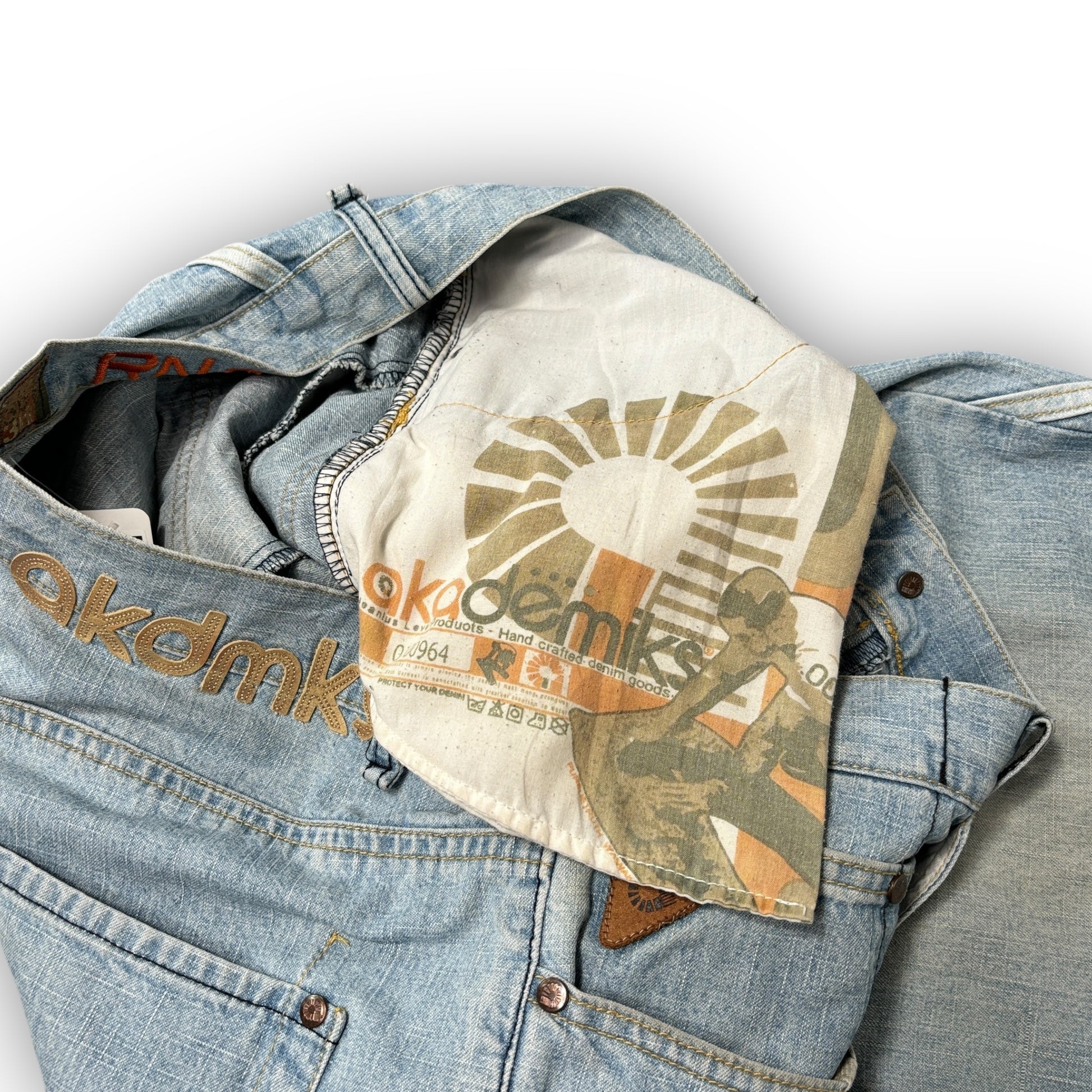 00s Akademiks Embroidered Baggy Jeans (36")