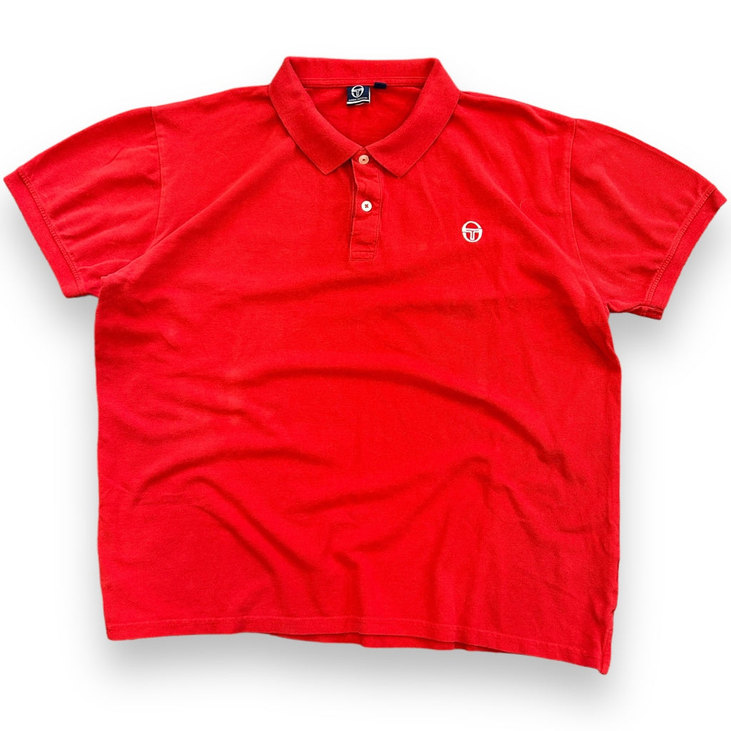 Sergio Tacchini Red Polo Shirt (L)