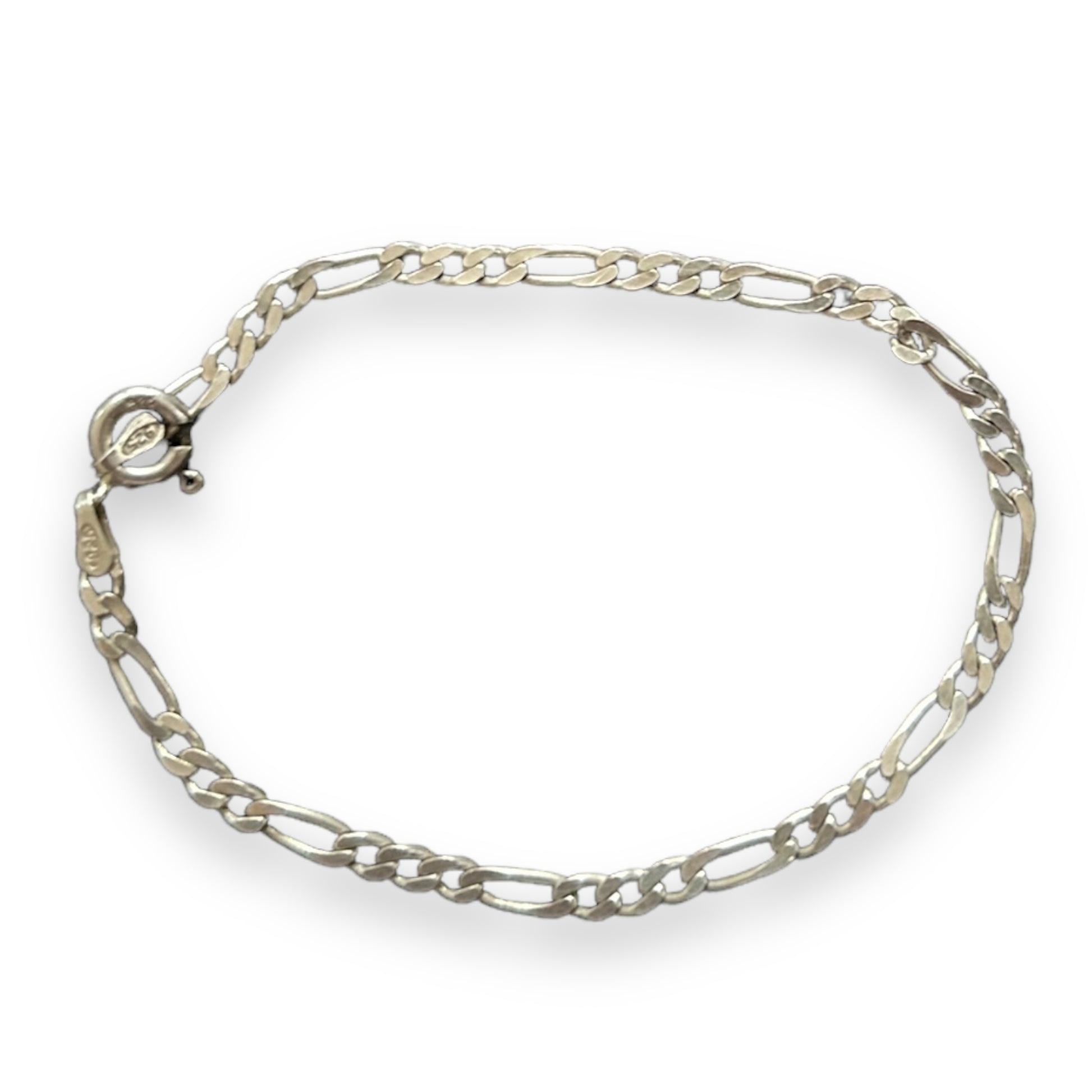 925 Silver Link Bracelet (7")