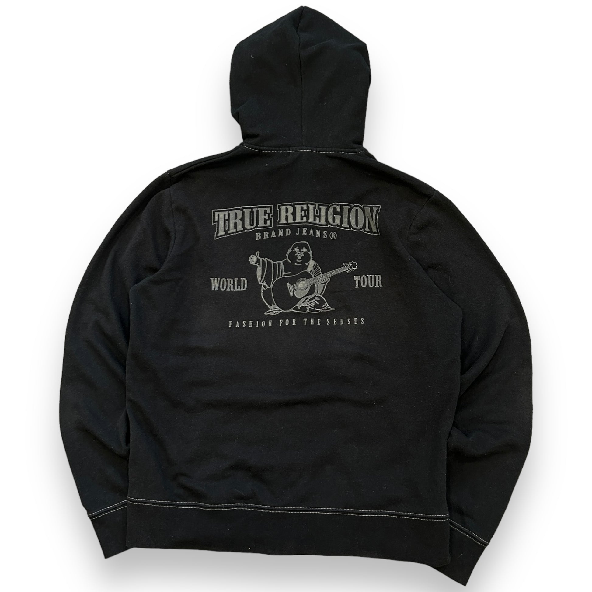 True Religion Contrast Stitch Hoodie (L)