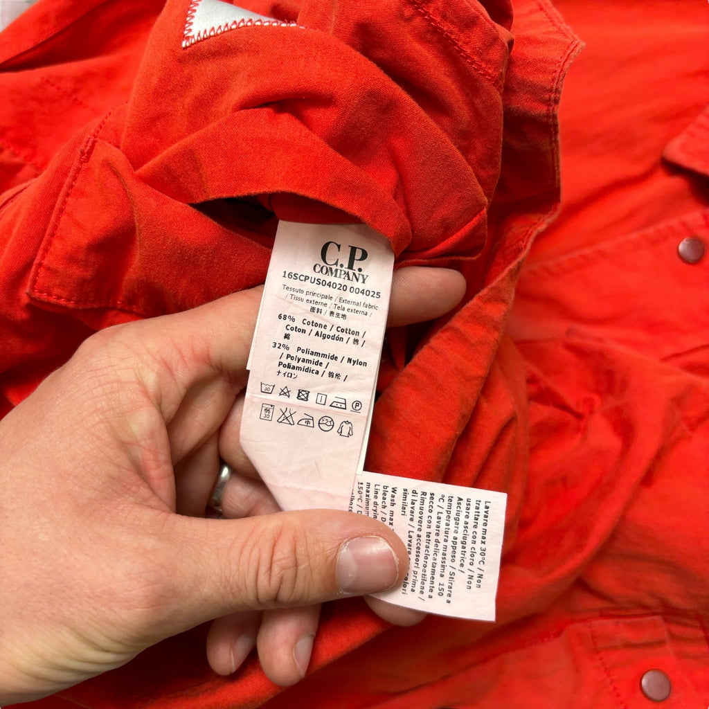 Orange C.P Company Overshirt (L)