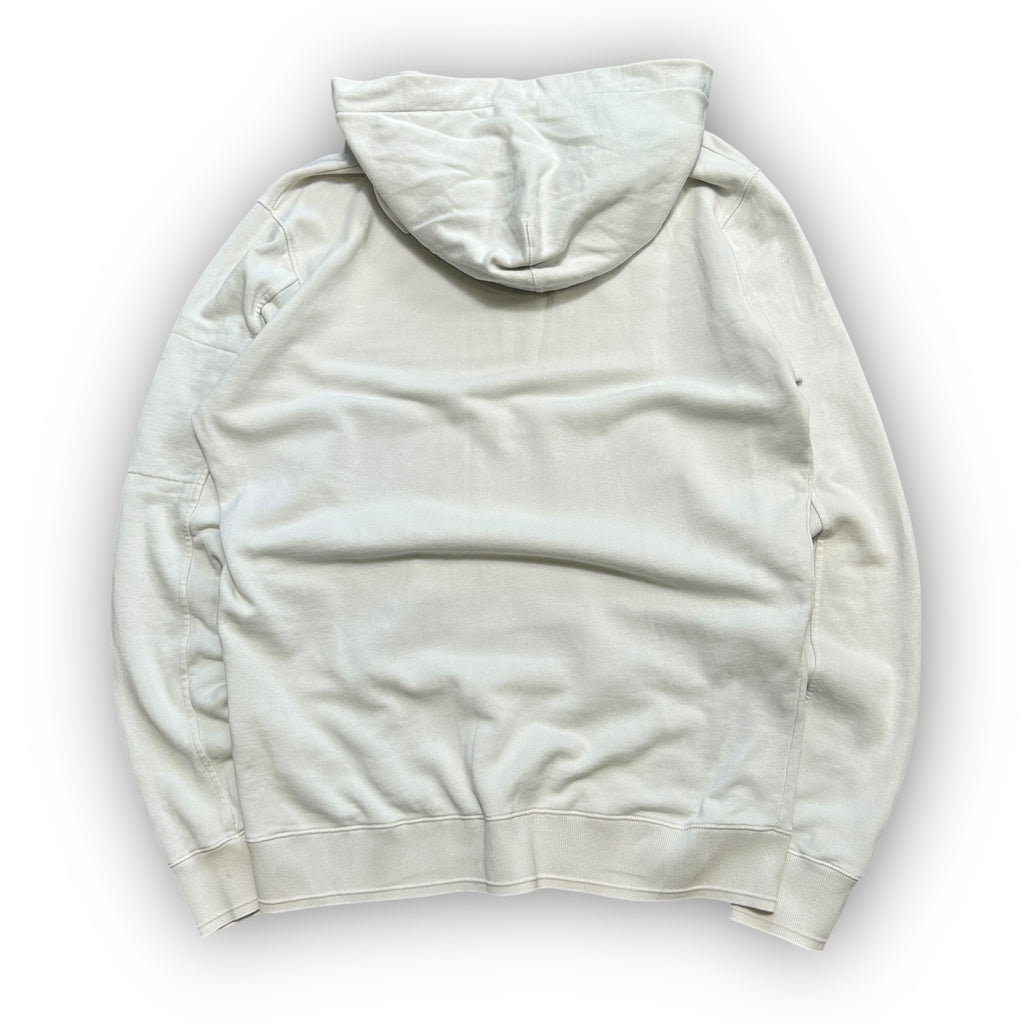White C.P Company Hoodie (M)