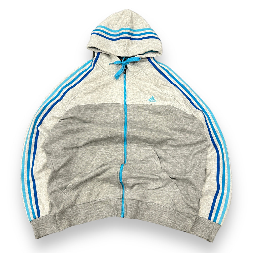 Adidas Multicolour Three Stripe Hoodie (XL)