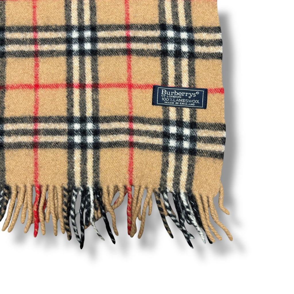 Vintage Burberry Nova Check Scarf