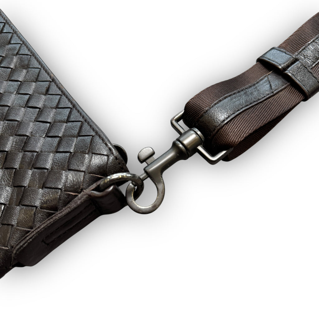 Bottega Veneta Nappa Intrecciato Messenger Bag