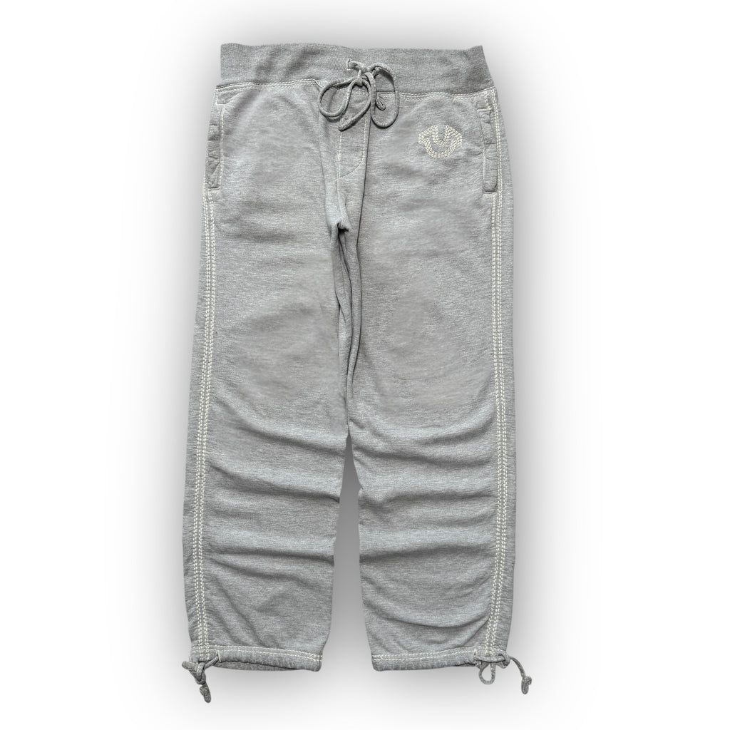 Grey True Religion Big Stitch Joggers (L)