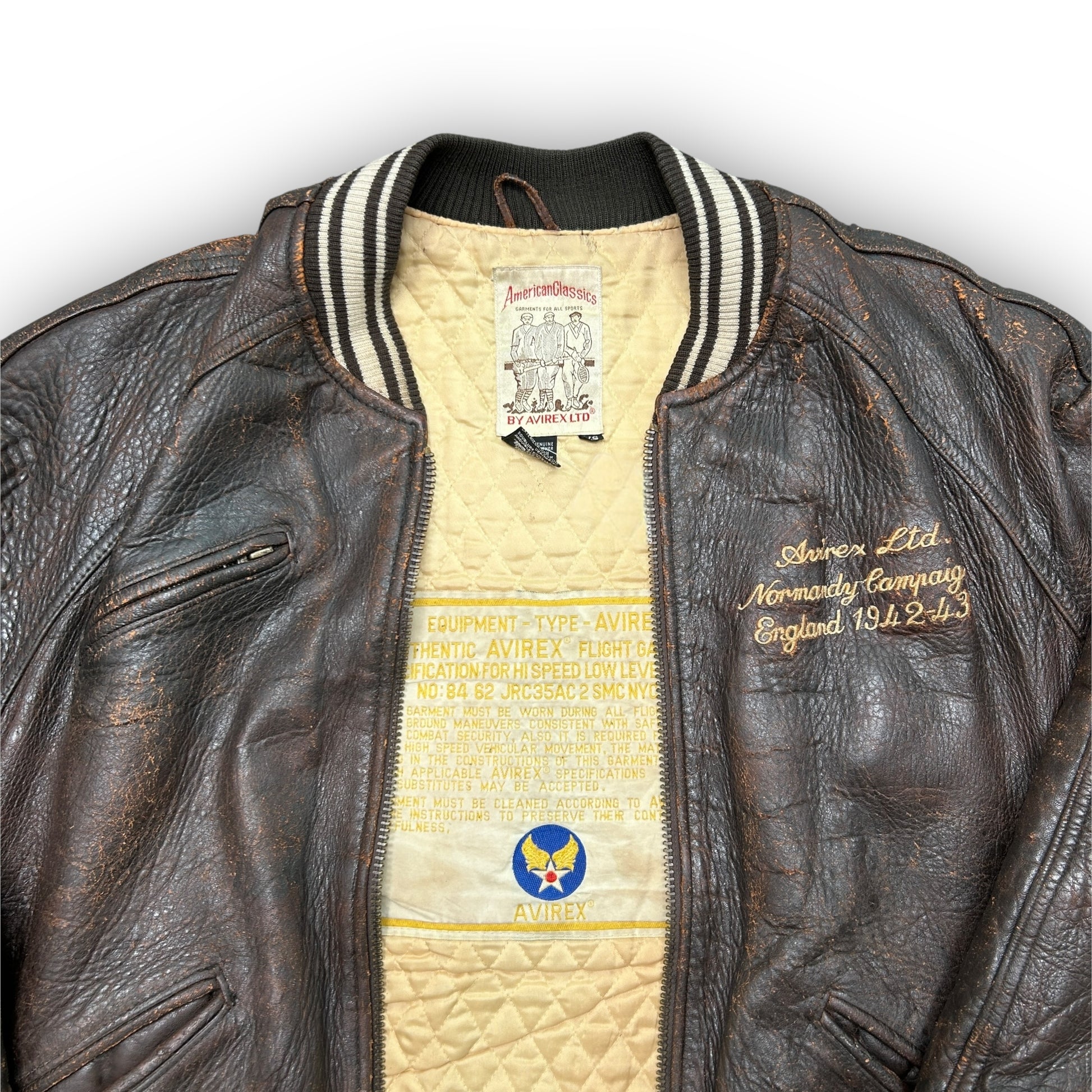Vintage Avirex Bomber Jacket (XS)