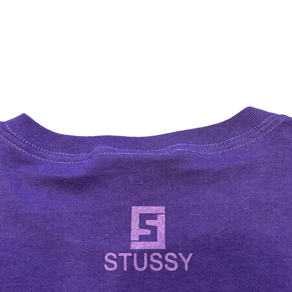 90s Stussy Fendi Purple Monogram Tshirt (L)