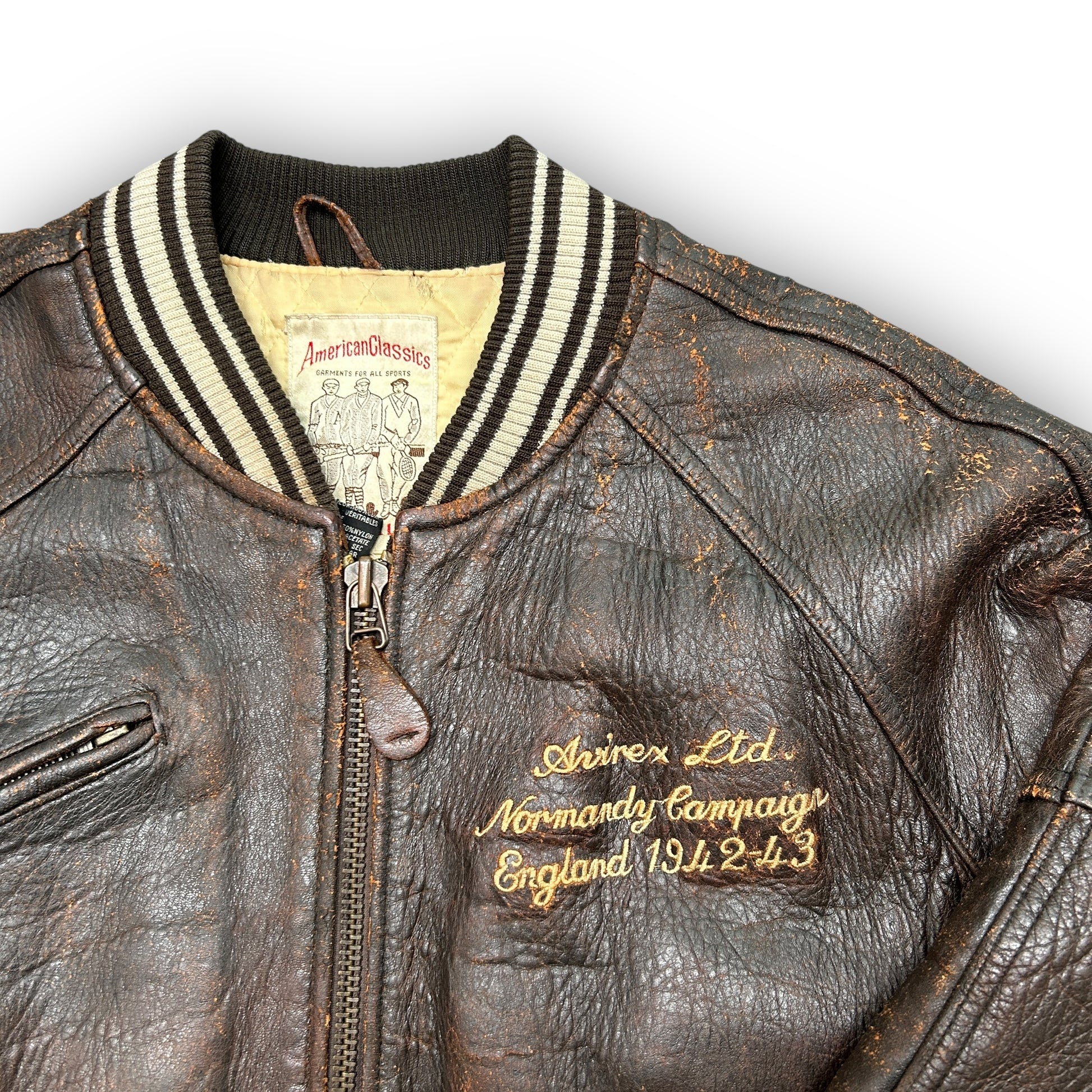 Vintage Avirex Bomber Jacket (XS)