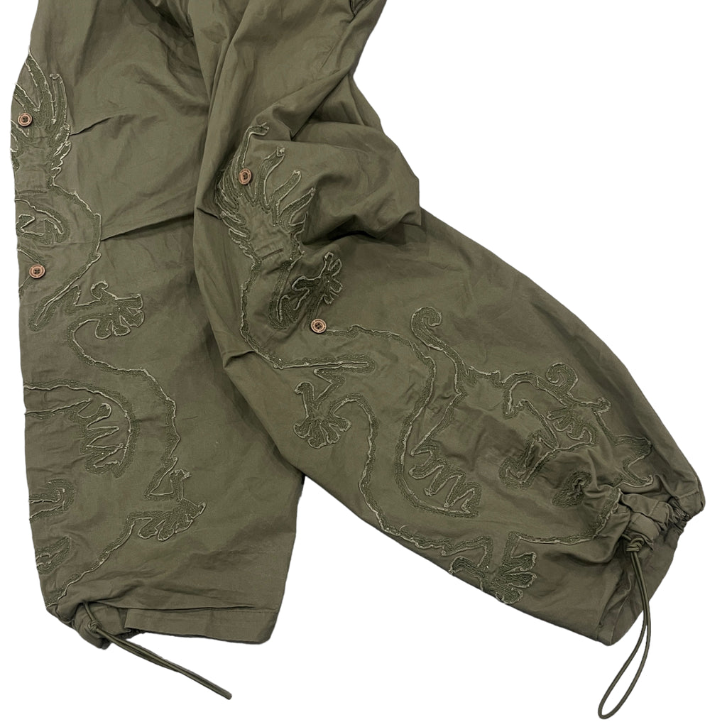 Vintage Maharishi Dragon Embroidered Snopants