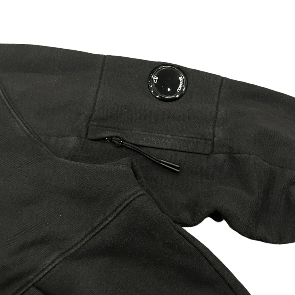 Black CP Company Arm Lens Hoodie (M)
