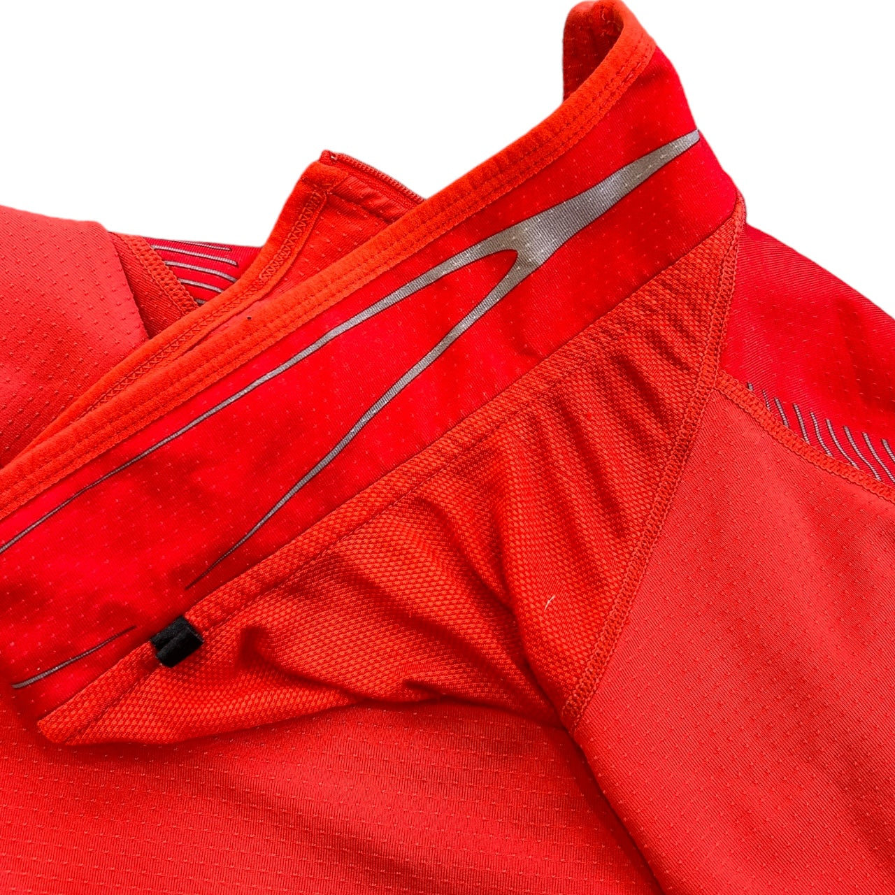 00s Nike Zipped Polo Shirt (M)