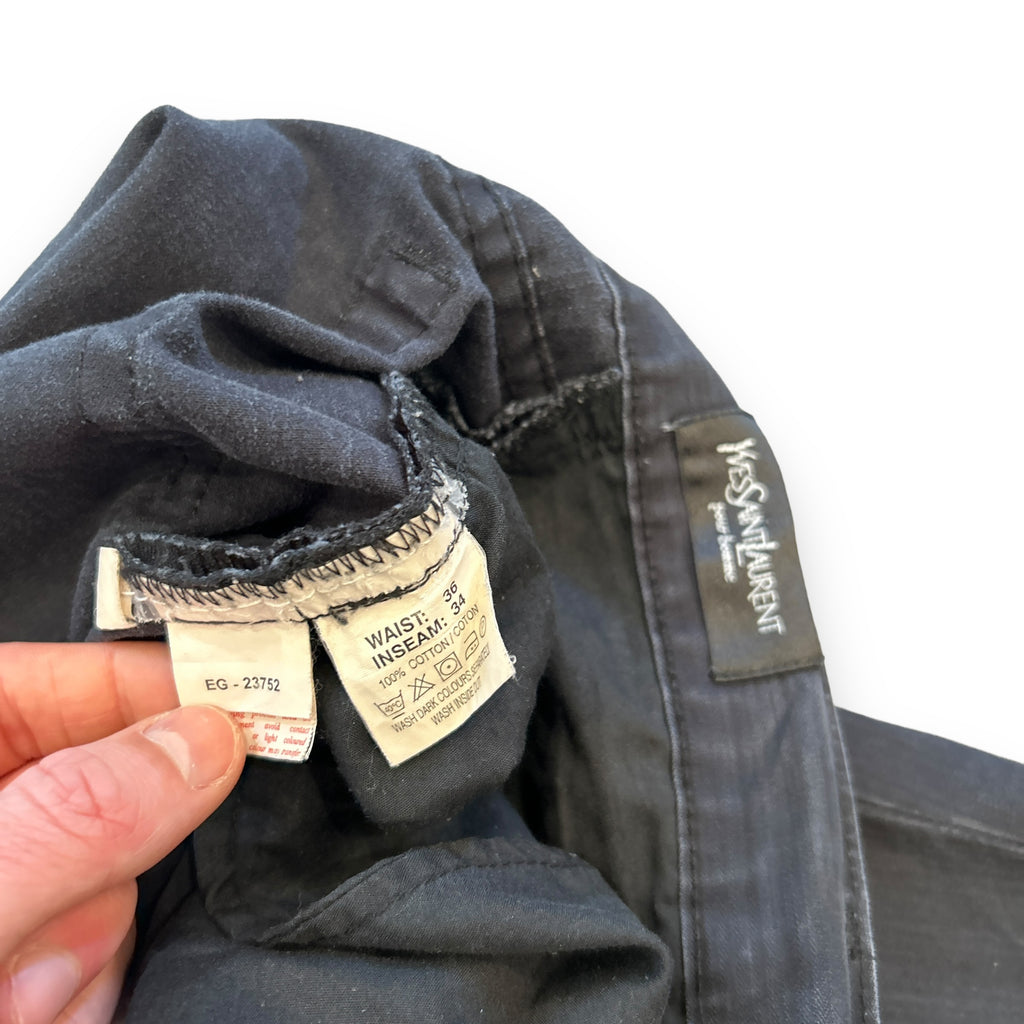 YSL Black Baggy Jeans (36W)