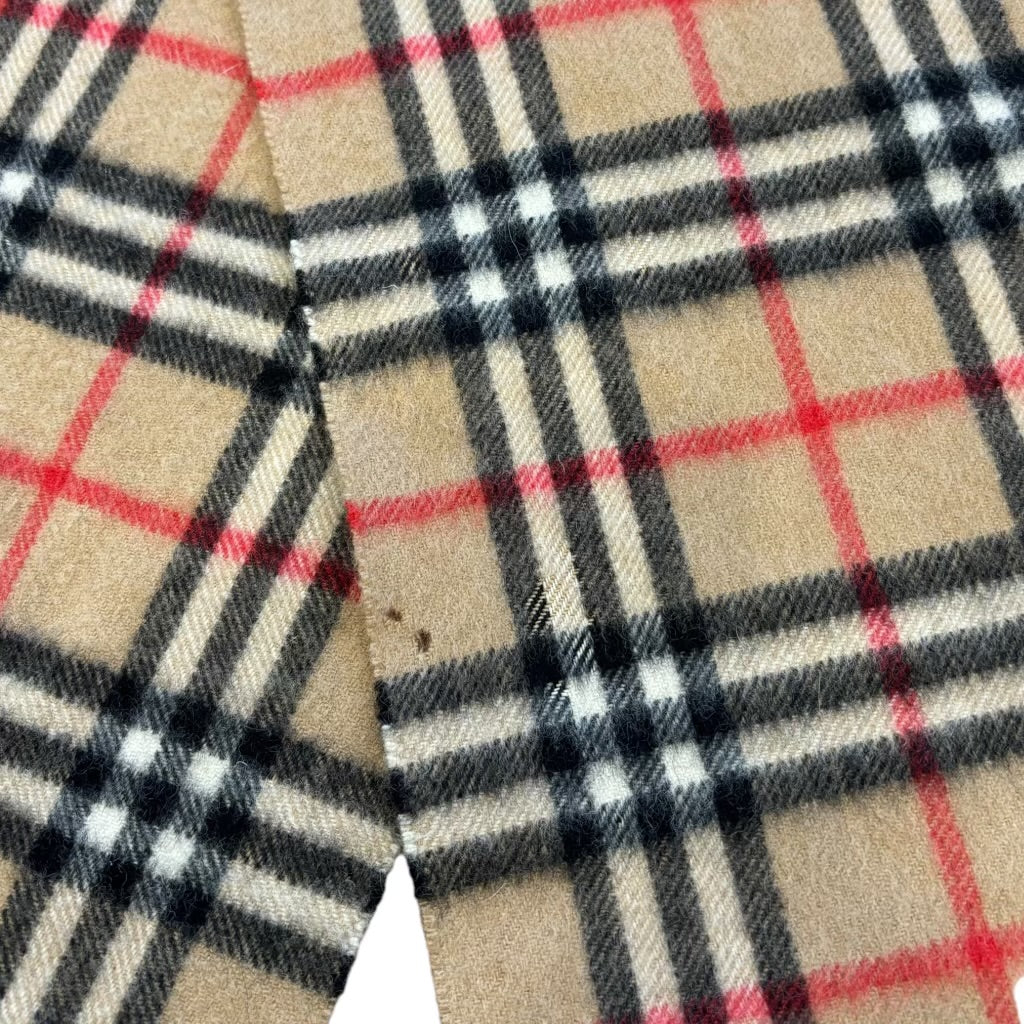 Vintage Burberry Nova Check Scarf (51”)