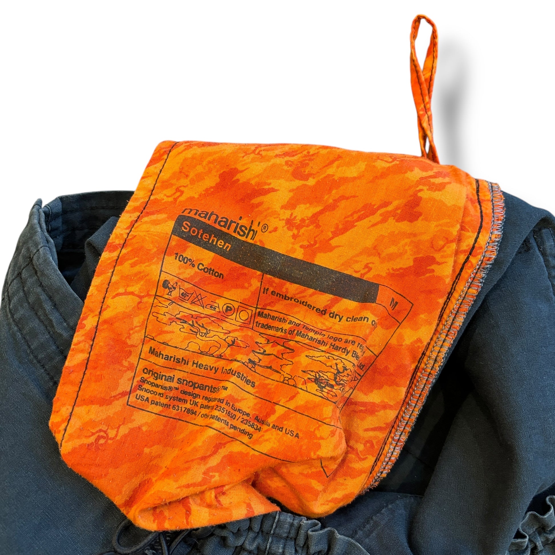 Maharishi Embroidered Dragon Snopants (M)