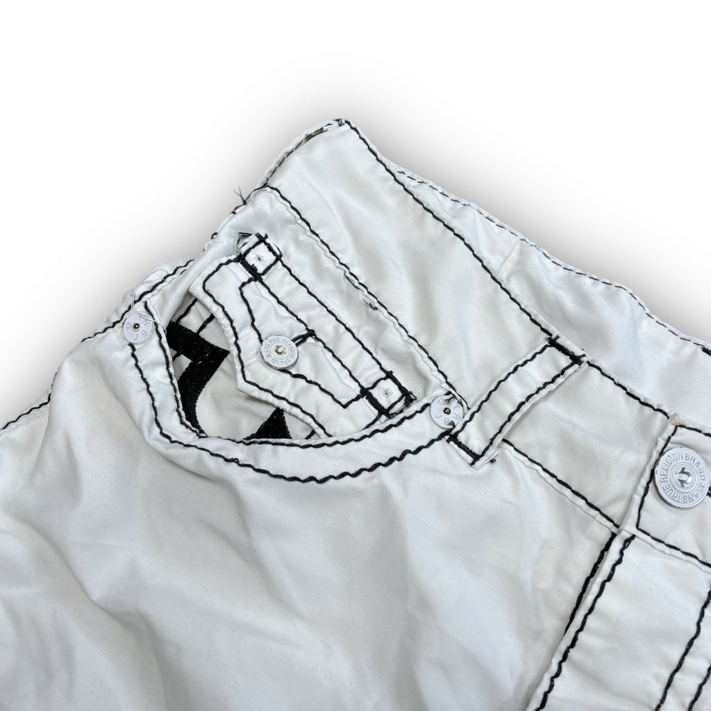 00s True Religion Contrast Stitch Shorts (34")
