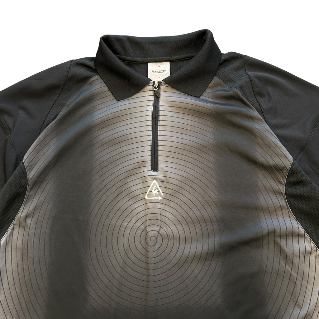 00's Le Coq Sportif Zip Polo (M)
