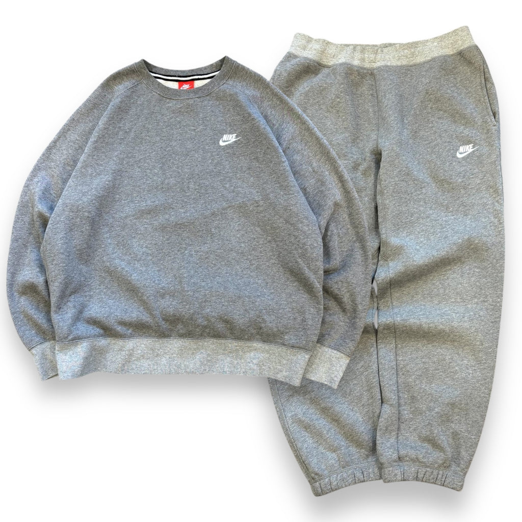 00s Grey Nike Full Tracksuit (XL)