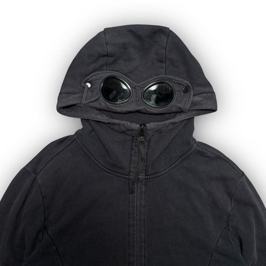 Navy C.P Company Goggle Hoodie (M)
